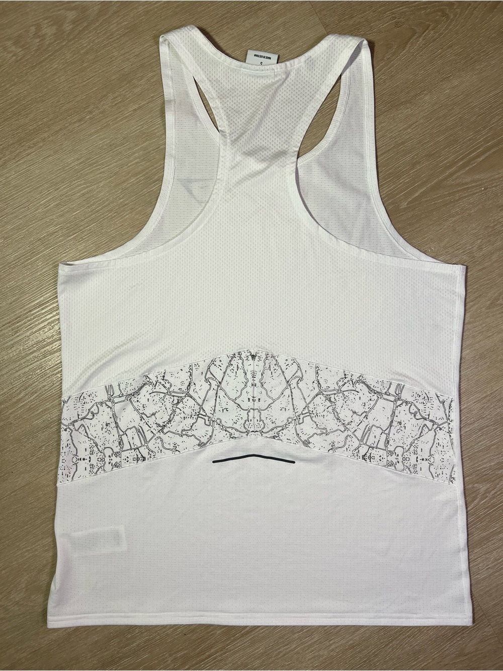 Gymshark Men’s Small White Performance Racerback Tank - Picture 2 of 4